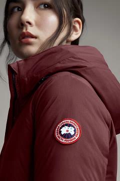 Chamarras Canada Goose Mujer México - Camp Chaqueta De Plumas Rojos Oscuro ZI2341765